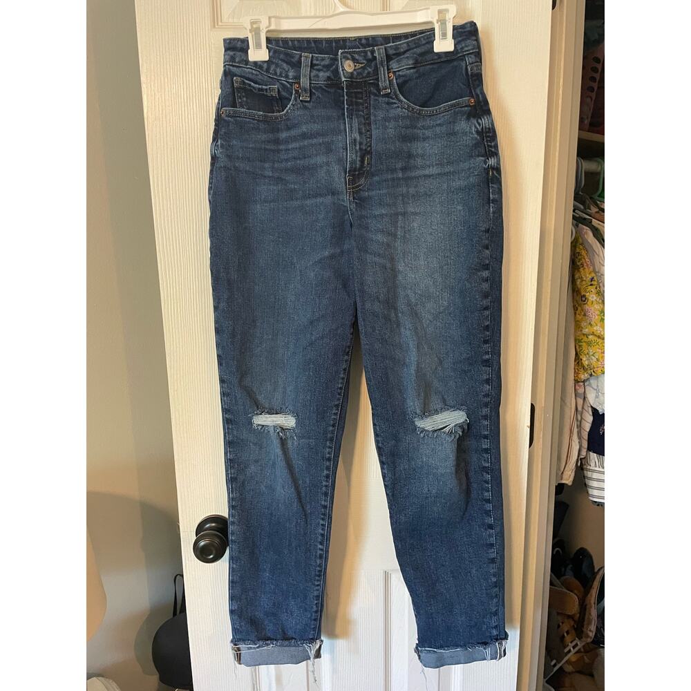 Old Navy High Rise Curvy O.G Straight with Secret Slim Pocket size 6 Tall